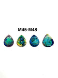 Monarch Opal Cabochon • Code M45-M48 • Sterling Opal Cabochon • AAAA Quality • Treated Opal