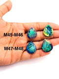 Monarch Opal Cabochon • Code M45-M48 • Sterling Opal Cabochon • AAAA Quality • Treated Opal