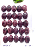 12x16 mm Purple Spiny Oyster Shell Oval Cabs • Pack of 1 Piece • AAA Quality • Natural Spiny Oyster Shell Cabochon