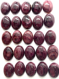 12x16 mm Purple Spiny Oyster Shell Oval Cabs • Pack of 1 Piece • AAA Quality • Natural Spiny Oyster Shell Cabochon