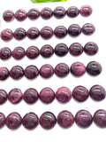 10 mm Purple Spiny Oyster Shell Round Cabs • Pack of 2 Pieces • AAA Quality • Natural Piny Oyster Shell Cabochon