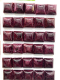 12 mm Purple Spiny Oyster Shell Square Cabs • Pack of 1 Pc • AAA Quality • Natural Spiny Oyster Shell Cabochon