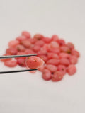 Pink Opal 7X10 mm Pear Shape, - Pack of 2 Piece - AAA Quality - Natural Pink Opal Cabochon - Pink Opal Cabs