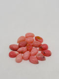 Pink Opal 5X8mm Size Pear Shape- AAA Quality - Pack of 4 pc Natural Pink Opal Cabochon - Pink Opal Cabs