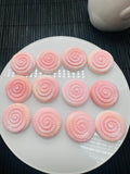 20 mm Queen Conch Shell Carving Swirl Cabs • Half Drill • Pack of 1 Pc • AAA Quality • Flat Back • Queen Conch Carving Cameo Cabochons