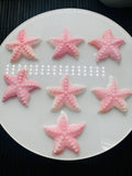 25x25mm Queen Conch Shell Carving Starfish Cabs • Pack of 1 Pc • AAA Quality • Flat Back • Queen Conch Carving Saline Starfish Cabochons
