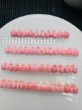 10x7 mm Queen Conch Shell Bow tie • Pack of 4 Pcs • AAA Quality • Flat Back • Queen Conch Carving Sealife Cabochons