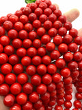 Coral Round beads 10 mm size - AAA Quality - Length 40 cm - Dyed Color Coral beads