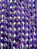 Amethyst Oval 8x10mm faceted Beads , Length 14 Inch, Natural Amethyst faceted .AAA Quality , Origin Africa.