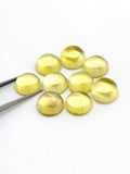Lemon Quartz 11MM Round - Pack of 2 Piece - AAA Quality - loose gemstone, , Lemon Quartz.