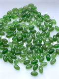 Jade Oval Cabs - 3x6 mm Size - Pack of 8 Pcs - AAA Quality - Natural Russian Jade Cabochons
