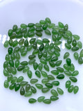 Jade Pear Cabs - 3x5 mm Size - Pack of 8 Pcs - AAA Quality - Natural Russian Jade Cabochons