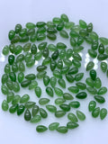 Jade Pear Cabs - 3x5 mm Size - Pack of 8 Pcs - AAA Quality - Natural Russian Jade Cabochons
