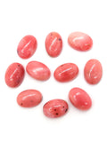 Pink Opal Oval Cabs 10x14MM Size - Pack of 2 Piece - AAA Quality - Natural Pink Opal Cabochon - Pink Opal Cabs