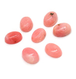 Pink Opal Oval Cabs 5X7 MM Size - Pack of 4 Piece - AAA Quality - Natural Pink Opal Cabochon - Pink Opal Cabs