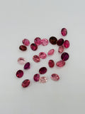 Pink Tourmaline 4MM faceted, Tourmaline gemstone loose cut , Tourmaline cut stone, Pack of 4 Pcs, AAA Quality