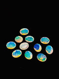 Ethiopian Opal 8x6mm faceted Oval- AAA Quality Opal - Ethiopian Opal faceted loose stone- pack of 4 stone