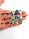 Monarch Opal Cabochon • Code M27-M35 • Sterling Opal Cabochon • AAAA Quality • Treated Opal