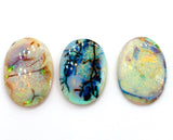 Monarch Opal Cabochon • Code M27-M35 • Sterling Opal Cabochon • AAAA Quality • Treated Opal