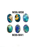 Monarch Opal Cabochon • Code M36-M41 • Sterling Opal Cabochon • AAAA Quality • Treated Opal