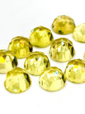 Lemon Quartz 8MM Round rose cut- Pack of 5 Piece - AAA Quality - loose gemstone, , Lemon Quartz.