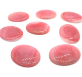 Queen Conch Shell Oval Cabs • 30x40 mm Size • Pack of 1 Pc• AAA Quality • Flat Back • Queen Conch Cabochons