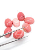 Pink Opal Oval Cabs 12x16 mm Size - Pack of 1 Piece - AAA Quality - Natural Pink Opal Cabochon - Pink Opal Cabs