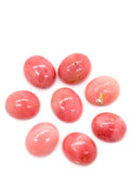 Pink Opal Oval Cabs 10x12 MM Size - Pack of 2 Piece - AAA Quality - Natural Pink Opal Cabochon - Pink Opal Cabs