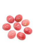Pink Opal Oval Cabs 10x12 MM Size - Pack of 2 Piece - AAA Quality - Natural Pink Opal Cabochon - Pink Opal Cabs