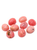 Pink Opal Oval Cabs 9x11 MM Size - Pack of 2 Piece - AAA Quality - Natural Pink Opal Cabochon - Pink Opal Cabs