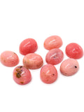 Pink Opal Oval Cabs 9x11 MM Size - Pack of 2 Piece - AAA Quality - Natural Pink Opal Cabochon - Pink Opal Cabs