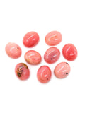 Pink Opal Oval Cabs 9x11 MM Size - Pack of 2 Piece - AAA Quality - Natural Pink Opal Cabochon - Pink Opal Cabs