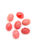 Pink Opal Oval Cabs 6X8 MM Size - Pack of 4 Piece - AAA Quality - Natural Pink Opal Cabochon - Pink Opal Cabs