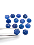 8mm Tanzanite Cabochon Round Calibrated, Tanzanite Cabs-pack of 4 pc