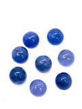 6mm Tanzanite Cabochon Round Calibrated, Natural Tanzanite Cabs- pack of 5 pc