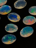 Ethiopian Opal 6X4mm faceted Oval- AAA Quality Opal - Ethiopian Opal faceted loose stone- pack of 5 pc