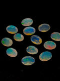 Ethiopian Opal 6X4mm faceted Oval- AAA Quality Opal - Ethiopian Opal faceted loose stone- pack of 5 pc