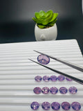 8x10 mm Lavender Quartz Oval Cut - Pack of 1 Pc - Dark Lavender Color - AAA Quality