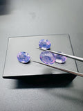 8x10 mm Lavender Quartz Oval Cut - Pack of 1 Pc - Dark Lavender Color - AAA Quality