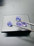 8x10 mm Lavender Quartz Oval Cut - Pack of 1 Pc - Dark Lavender Color - AAA Quality