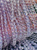 Lavender Quartz Round Beads 6 mm Size - AAA Quality- 40 cm Length- Natural Lavender Quartz Beads
