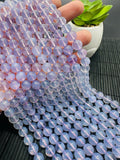 Lavender Quartz Round Beads 8 mm Size - AAAA Quality- 40 cm Length- Natural Lavender Quartz Beads