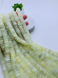 Serpentine Roundel Beads 14/16 mm Size - 40 cm Length- AAA Quality- Natural Serpentine Rondelle Beads