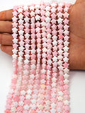 8MM Queen Conch Shell Star Beads • • Length 40 cm • AAA Quality • Natural Pink Queen Conch Shell Beads