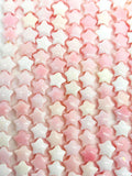 8MM Queen Conch Shell Star Beads • • Length 40 cm • AAA Quality • Natural Pink Queen Conch Shell Beads
