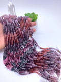 Spinel Roundel Beads - 4-4.5 / 4.5 mm Size - AAA Quality - 14 Inch Length- Multi Spinel Rondelle Beads