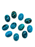 Blue Opalina Oval Cabs -8x10mm ,7x9mm, 6x8mm Natural Opalina Cabochons - Pack of 5 Piece Origin chili- AAA Quality