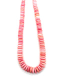 Queen Conch Shell Roundel Beads • 6 TO 12 mm Graduate Size • Length 40 cm • AAAA Quality • Natural Pink Queen Conch Shell Beads,