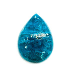 Blue Opalina Pear Cabs - Natural Opalina Cabochons - Origin chili- AAA Quality