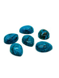 Blue Opalina Pear Cabs-Size 12x16 MM - Natural Opalina Cabochons - Pack of 1 Piece Origin chili- AAA Quality